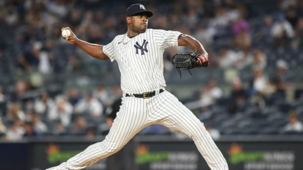 Former New York Yankees pitcher Luis Severino